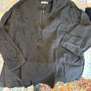 Madewell denim tunic